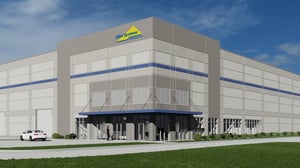 An artist's concept of Elbit Systems of America's new facility to be built in Charleston, South Carolina