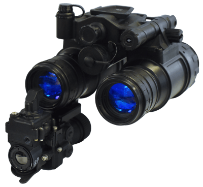 SBNVG Goggle with thermal weapon clip